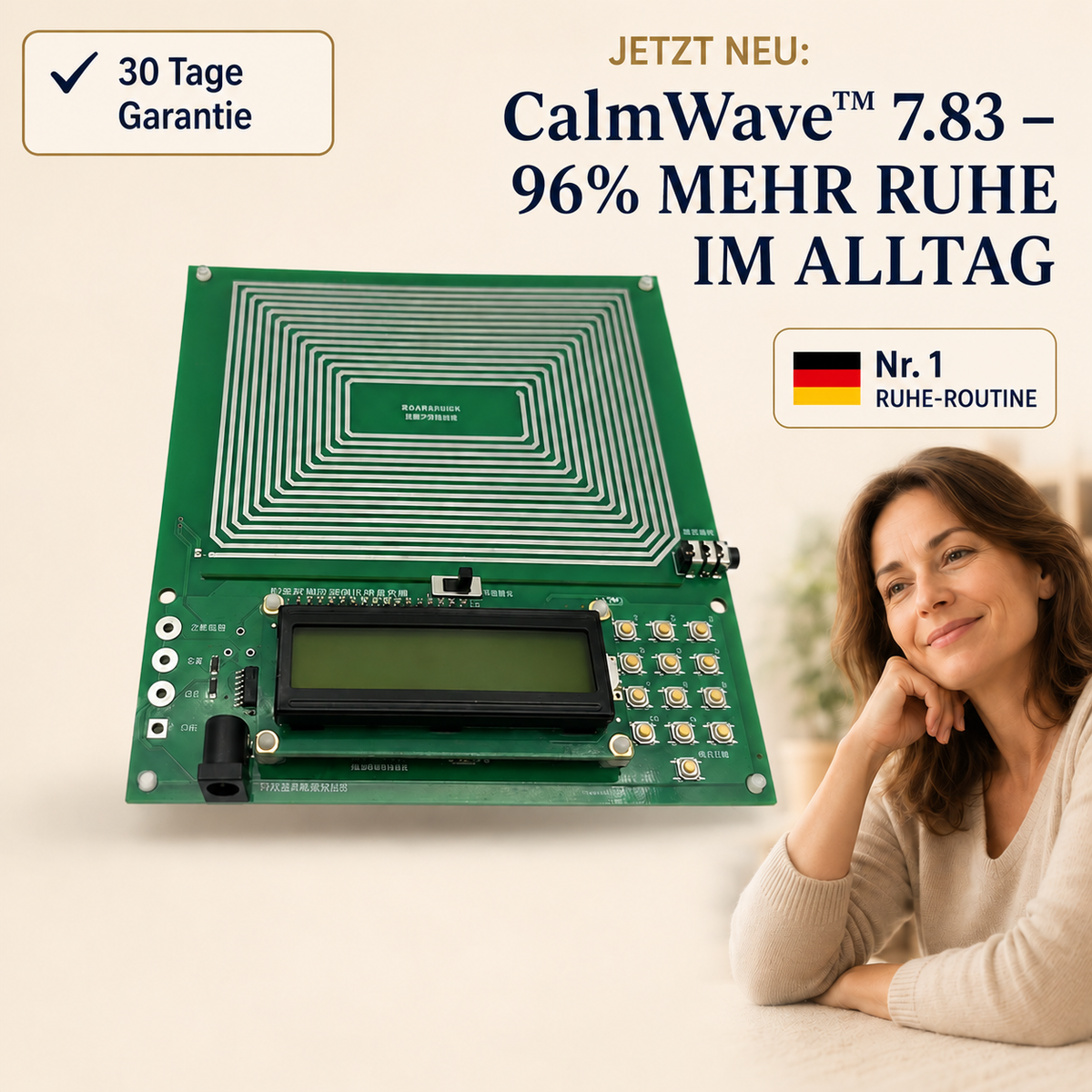 Frequenzgenerator 7,83 Hz – Mehr Ruhe