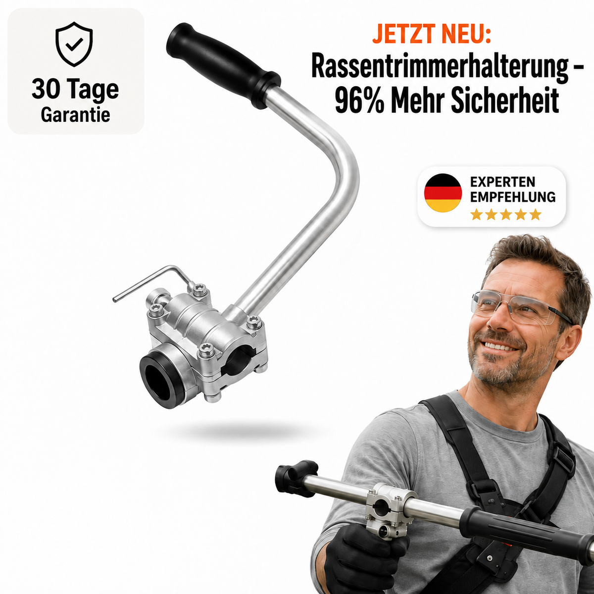 Trimmergriff – Mehr Kontrolle beim Mähen