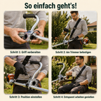 Trimmergriff – Mehr Kontrolle beim Mähen