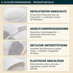Kniebandage Klajor – Halt im Alltag
