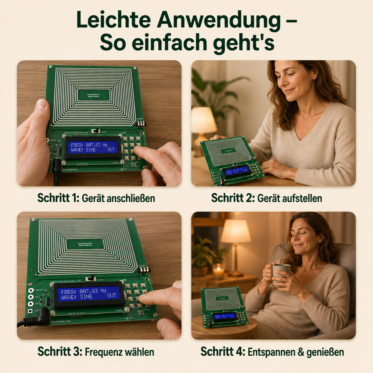 Frequenzgenerator 7,83 Hz – Mehr Ruhe